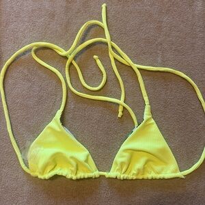 Goddess Neon Lime Bikini Top